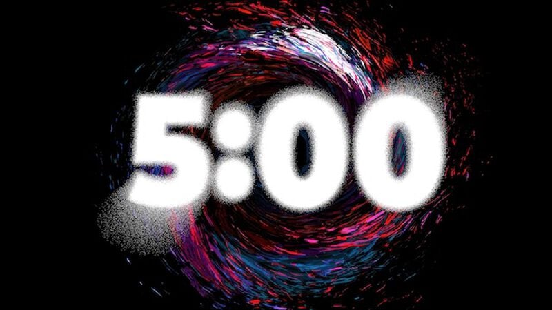 Scribble Spiral Countdown